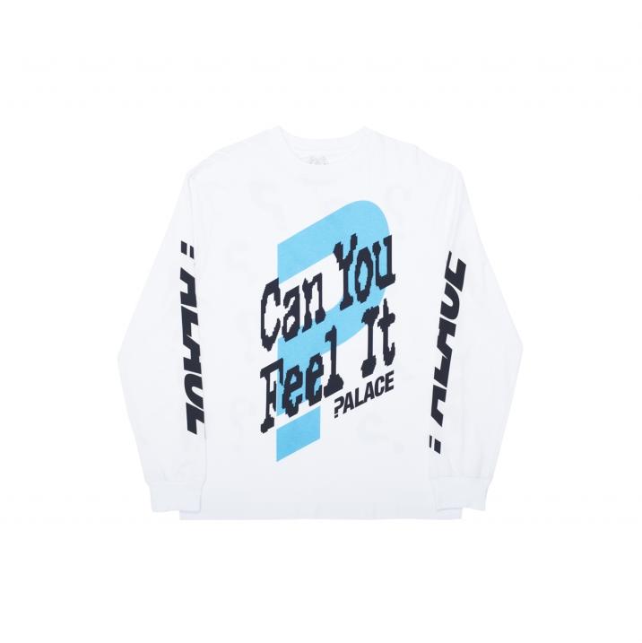 Thumbnail CAN YOU FEEL IT L/S T-SHIRT WHITE one color