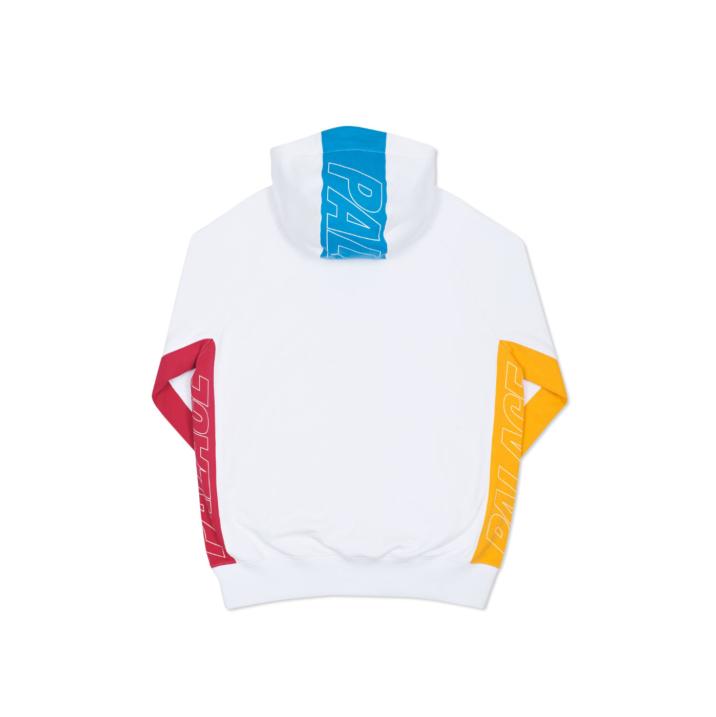 Thumbnail QUARTER ZIP HOOD WHITE one color