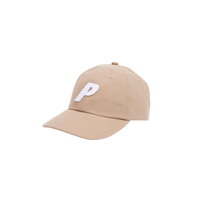 P 6-PANEL RIPSTOP KHAKI one color