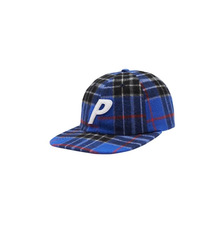 PAL HAT BLUE CHECK one color