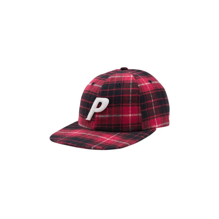 PAL HAT RED CHECK one color