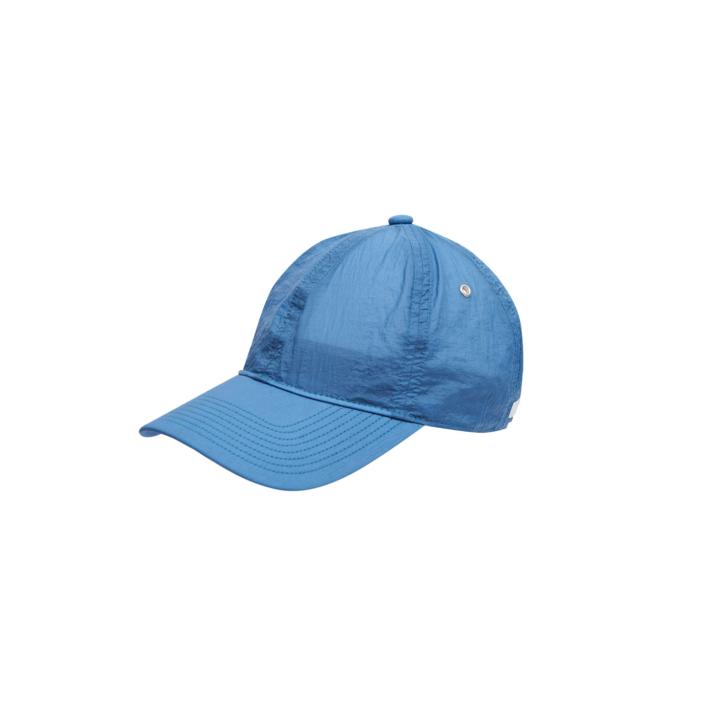 COATED NYLON 6-PANEL BLUE one color