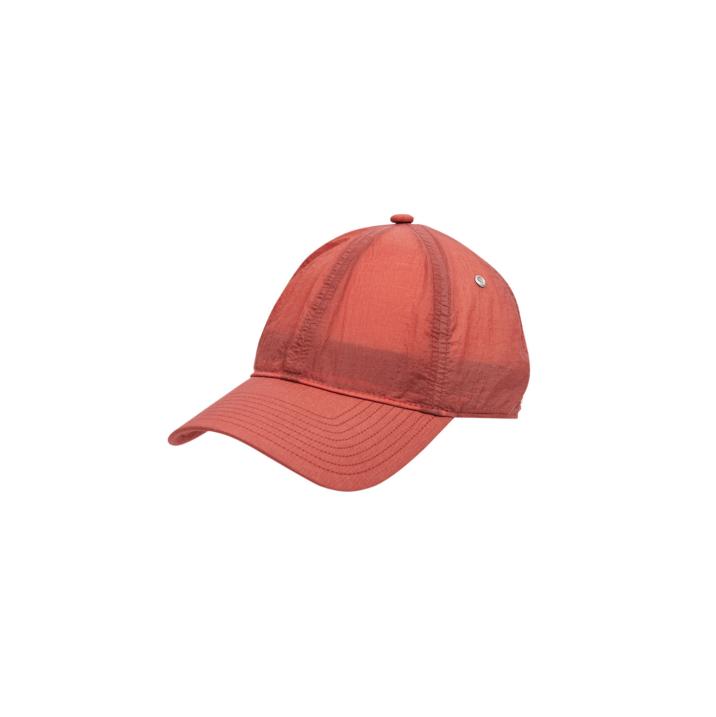 COATED NYLON 6-PANEL RED OCHRE one color