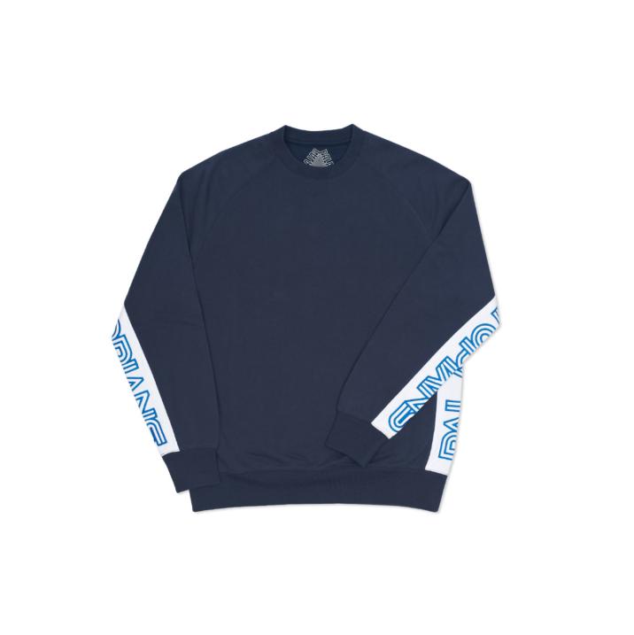 Thumbnail PALACE UTOPIANS SPORT CREW NAVY one color