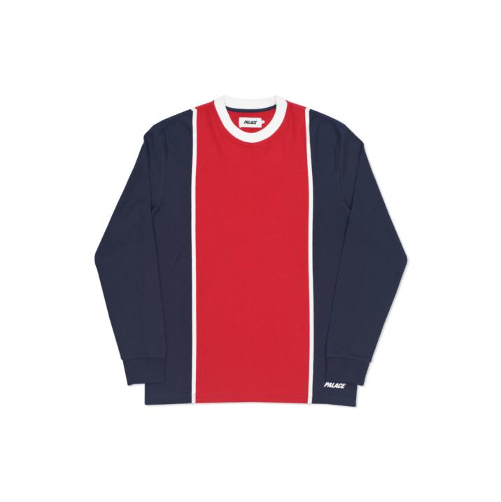 Thumbnail FAST STRIPE CREW NAVY / RED one color