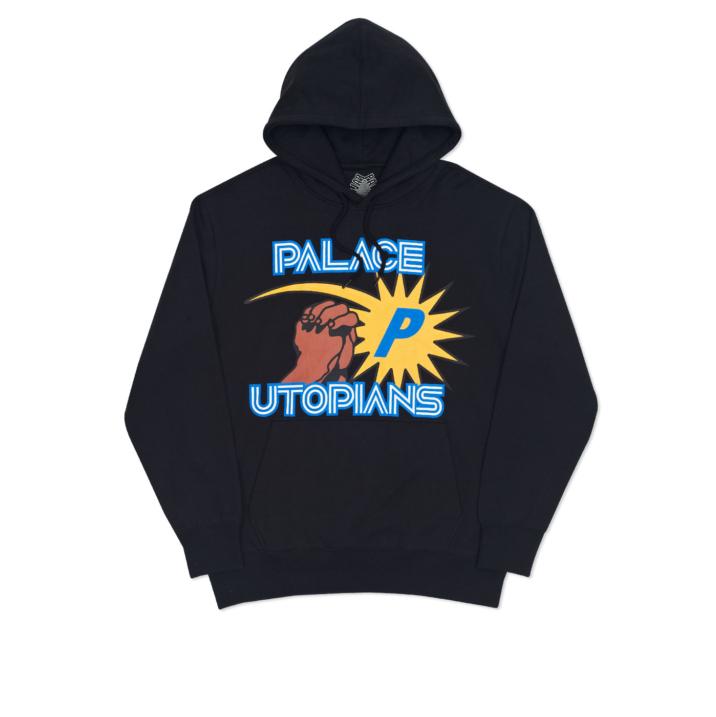 Thumbnail PALACE UTOPIANS HOOD BLACK one color