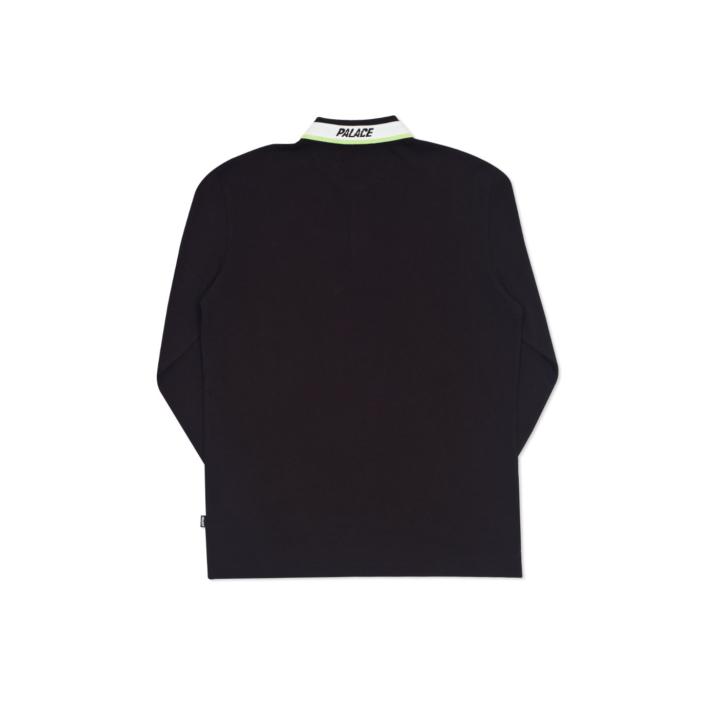 Thumbnail FLURO L/S POLO BLACK one color