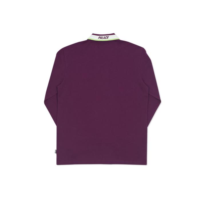 Thumbnail FLURO L/S POLO PURPLE one color