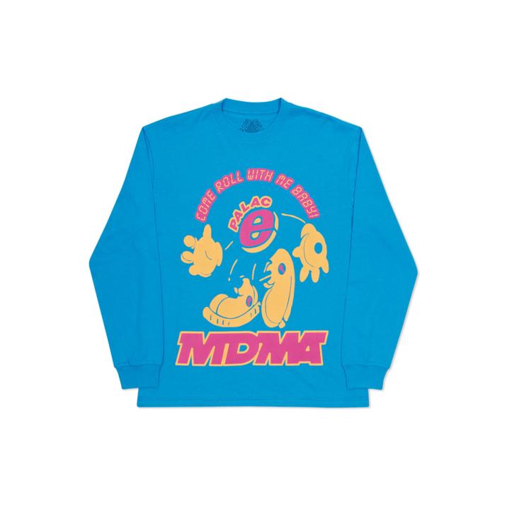 MDMAZING LONGSLEEVE CMYK BLUE one color