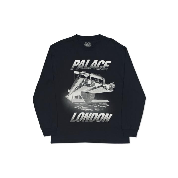 PALACE LONDON LONGSLEEVE BLACK one color