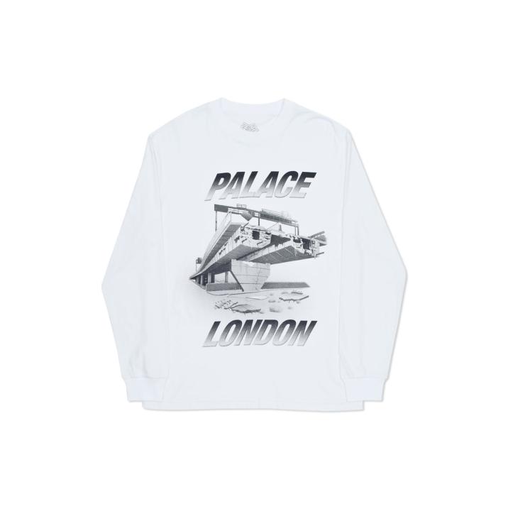 PALACE LONDON LONGSLEEVE WHITE one color