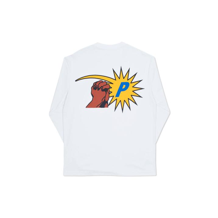 Thumbnail PALACE UTOPIANS LONGSLEEVE WHITE one color