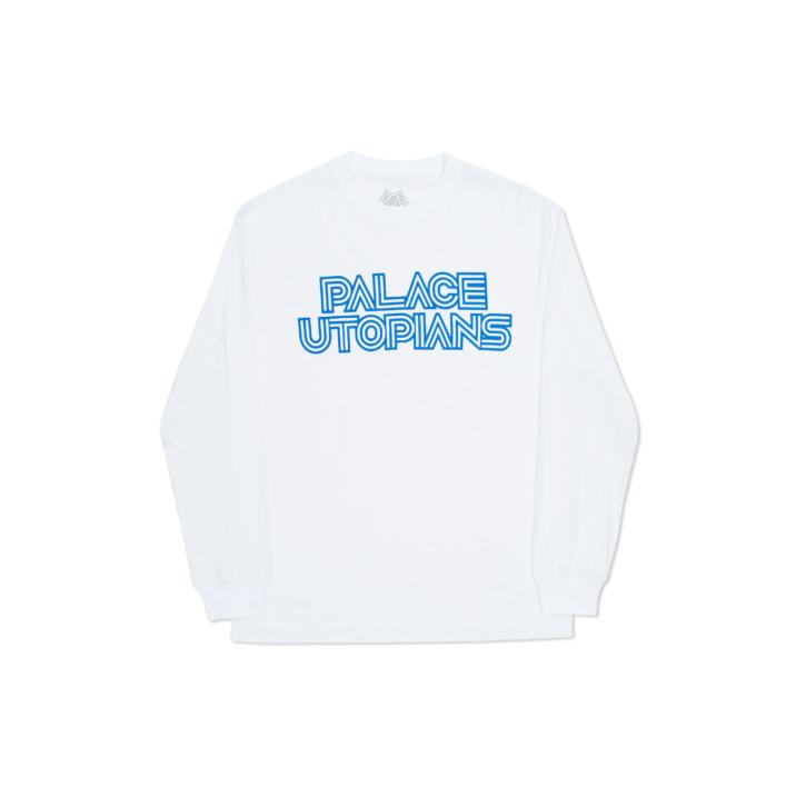 Thumbnail PALACE UTOPIANS LONGSLEEVE WHITE one color