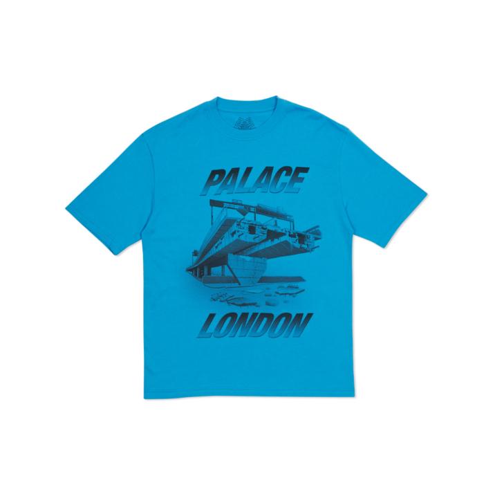 PALACE LONDON T-SHIRT CMYK BLUE one color