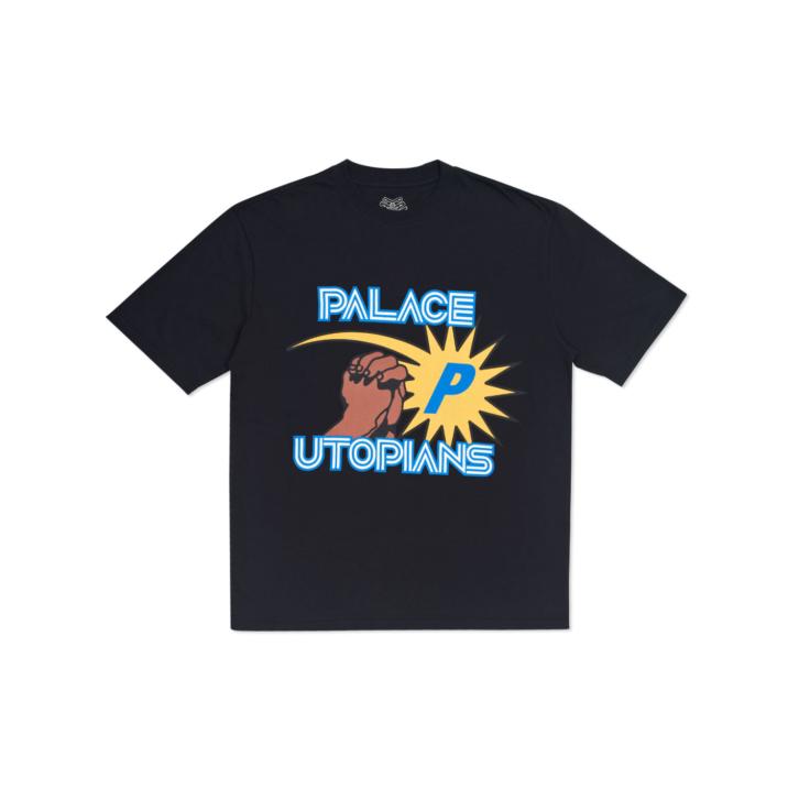 PALACE UTOPIANS T-SHIRT BLACK one color