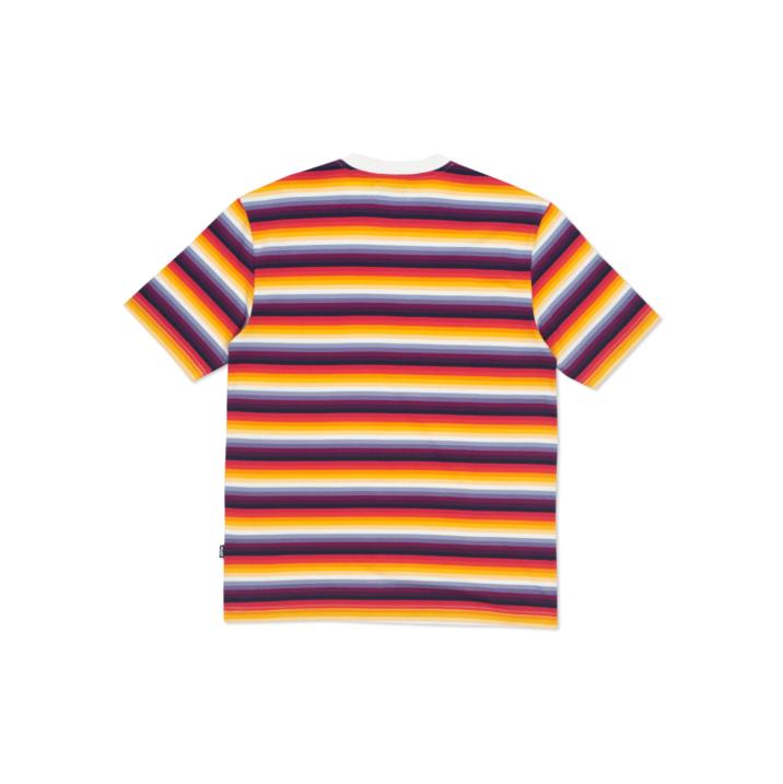 Thumbnail THIN STRIPE T-SHIRT PURPLE / ORANGE one color