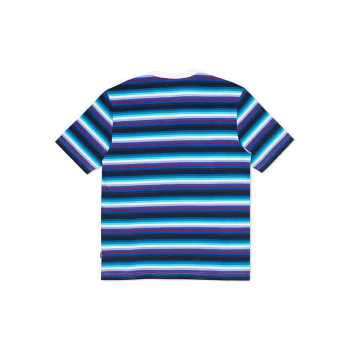 Thumbnail THIN STRIPE T-SHIRT BLUE / PINK one color