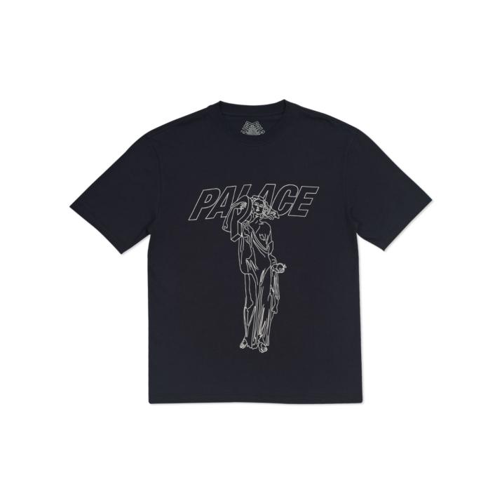 P STATUE T-SHIRT BLACK one color