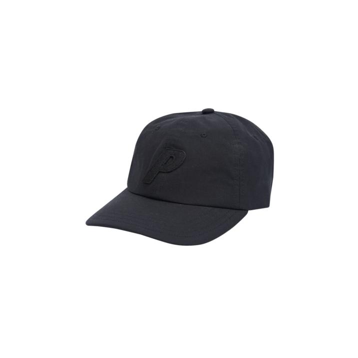 P 6-PANEL VENTILE BLACK one color