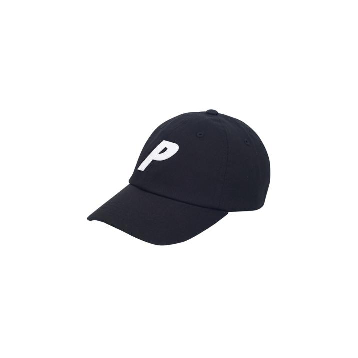 Thumbnail P 6-PANEL BLACK one color