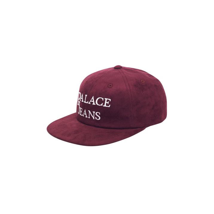 PJ'S 6-PANEL BURGUNDY SUEDE one color