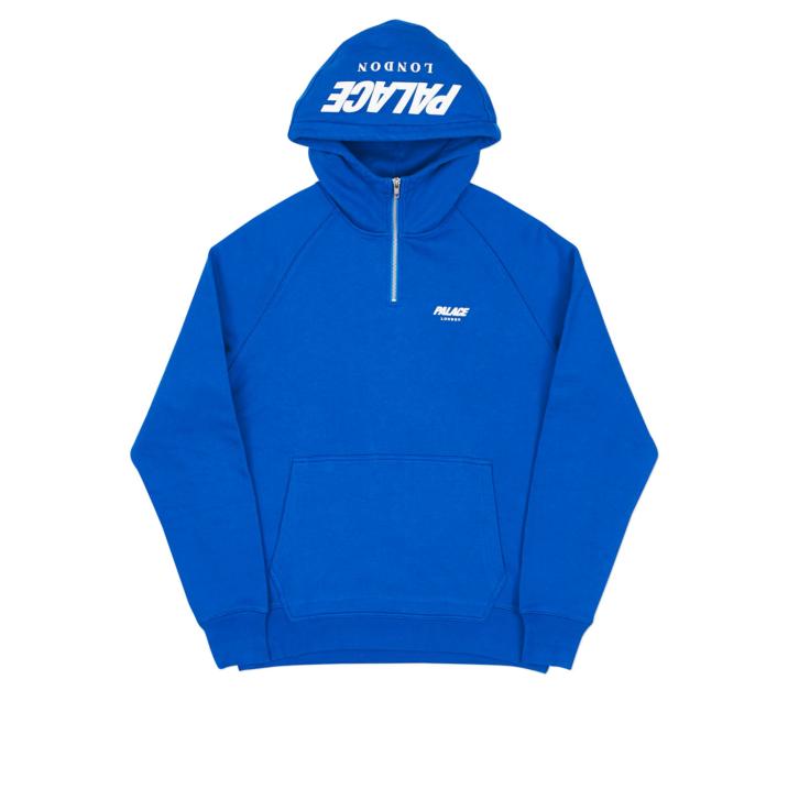 Thumbnail CUSTOM 1/4 ZIP HOOD ROYAL one color