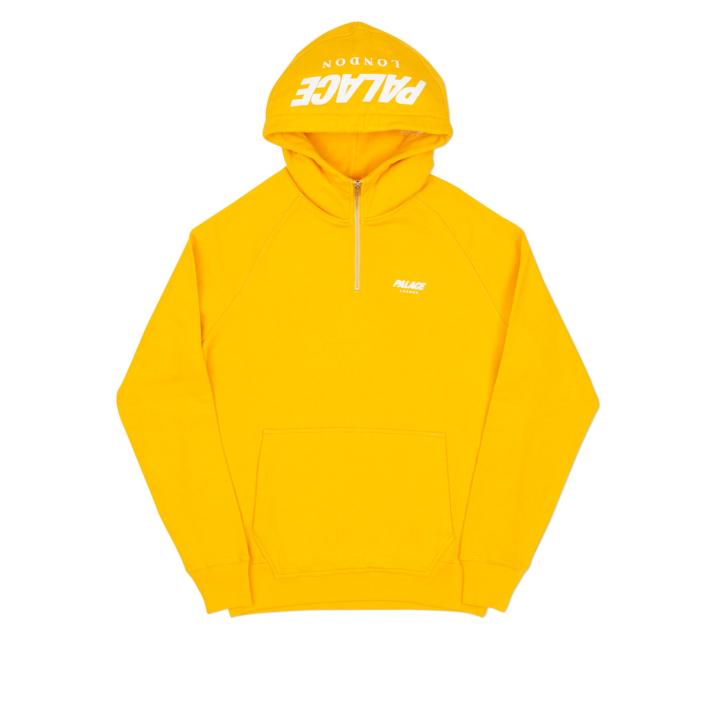 Thumbnail CUSTOM 1/4 ZIP HOOD YELLOW one color