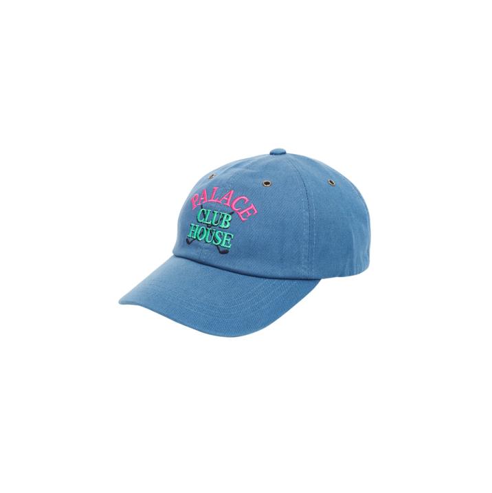 CLUBHOUSE 6-PANEL BLUE one color