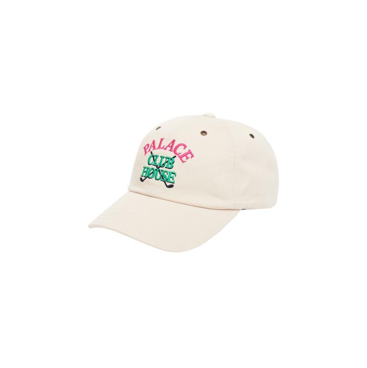 CLUBHOUSE 6-PANEL ECRU one color