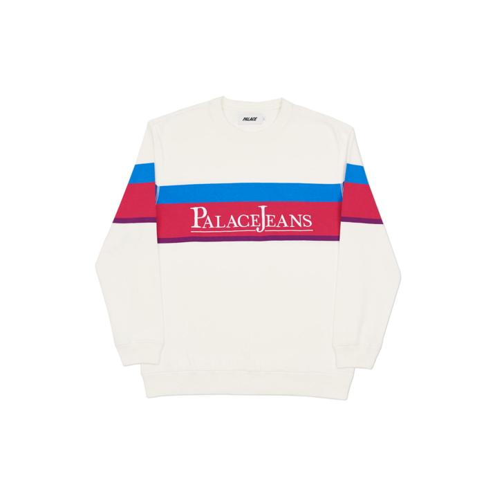 Thumbnail PALACE JEANS CREW WHITE one color