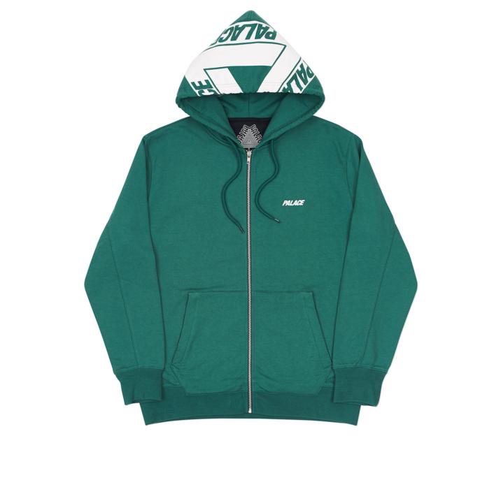 Thumbnail BIG TRI-FERG ZIP HOOD DARK GREEN one color