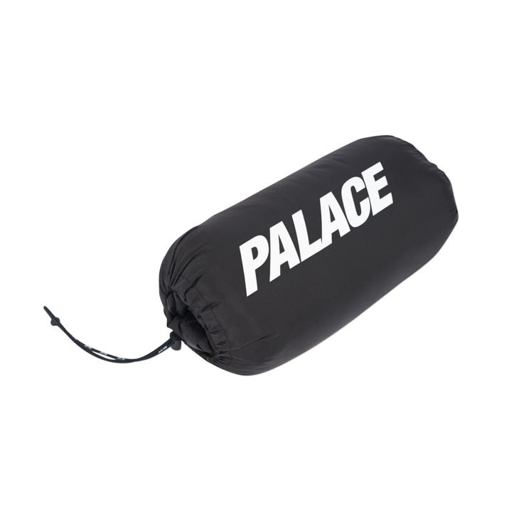 Half Zip Packer Black / Black - Autumn 2017 - Palace Community