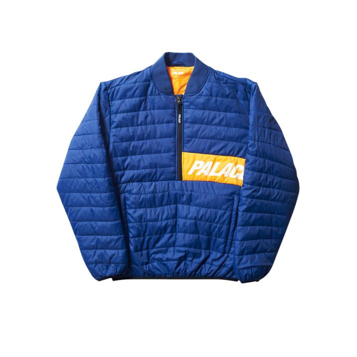 Thumbnail HALF ZIP PACKER BLUE / ORANGE one color