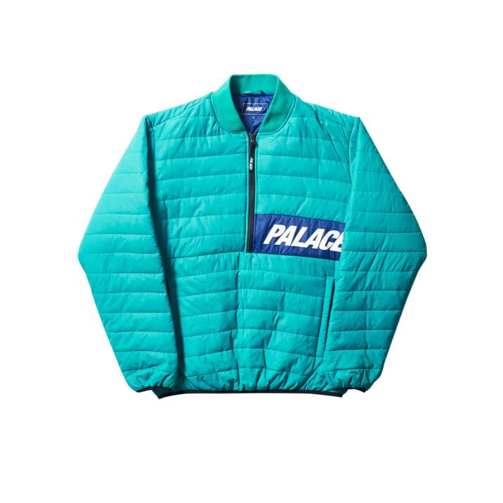 Half Zip Packer Teal / Blue - Autumn 2017 - Palace Community