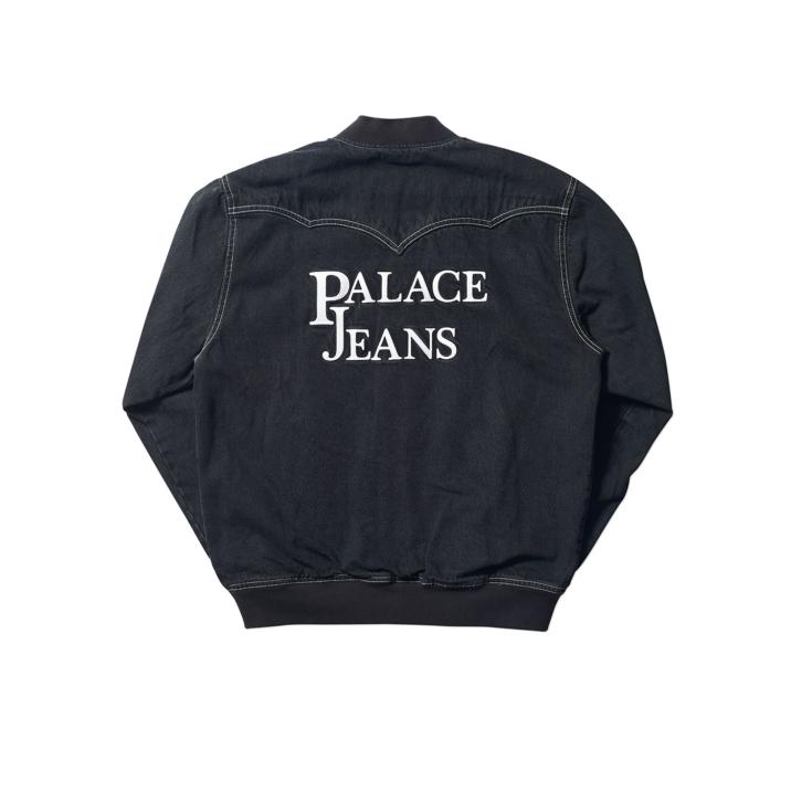 Thumbnail PALACE JEANS BOMBER BLACK STONE WASH one color