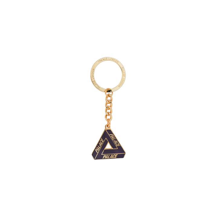 TRI-FERG KEYRING PURPLE / GOLD one color