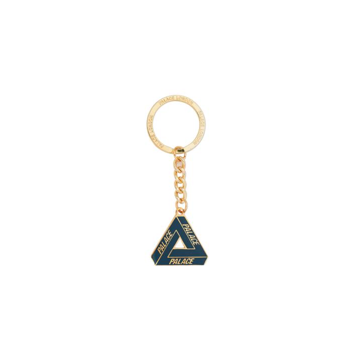 TRI-FERG KEYRING TEAL / GOLD one color