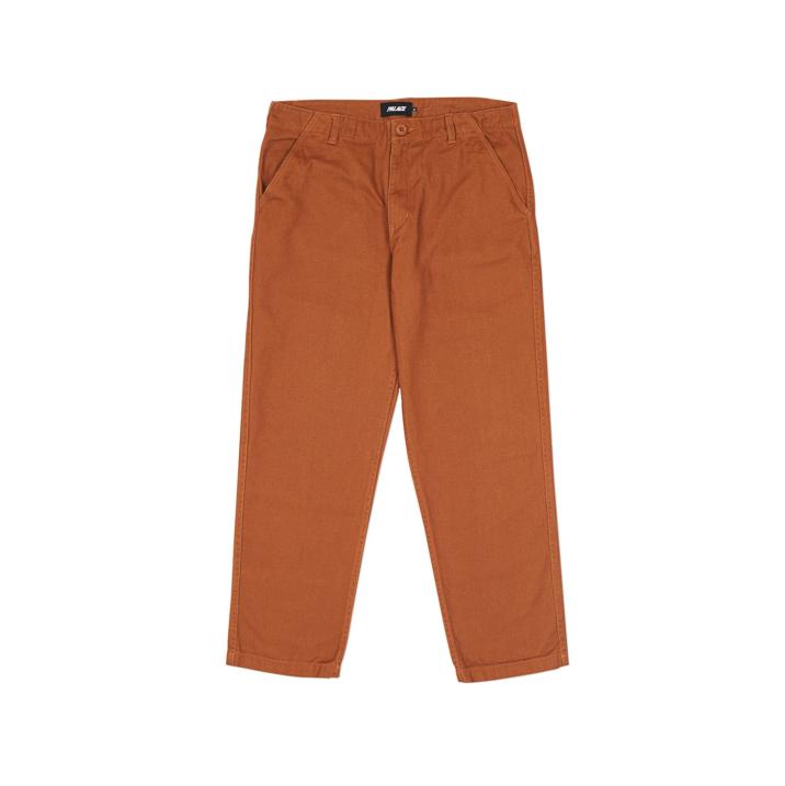 Thumbnail PLAIN PANT BROWN one color