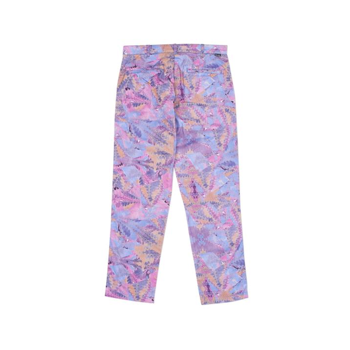 Thumbnail WARP PATTERN WORK PANT PURPLE one color