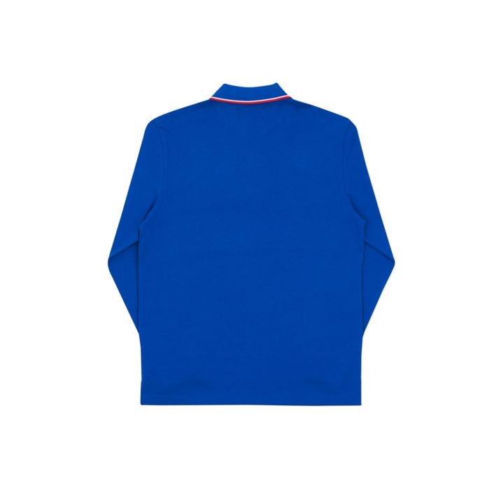 Thumbnail PALACE HANDLE LONGSLEEVE POLO BLUE one color