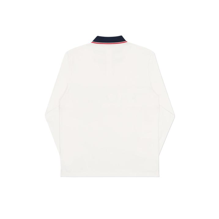 Thumbnail PALACE HANDLE LONGSLEEVE POLO WHITE one color