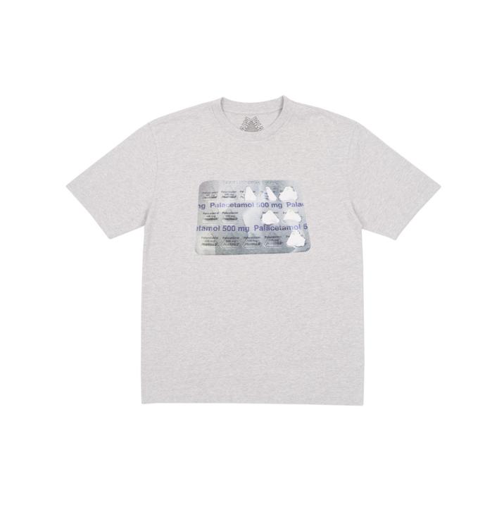 PALACETAMOL T-SHIRT GREY MARL one color