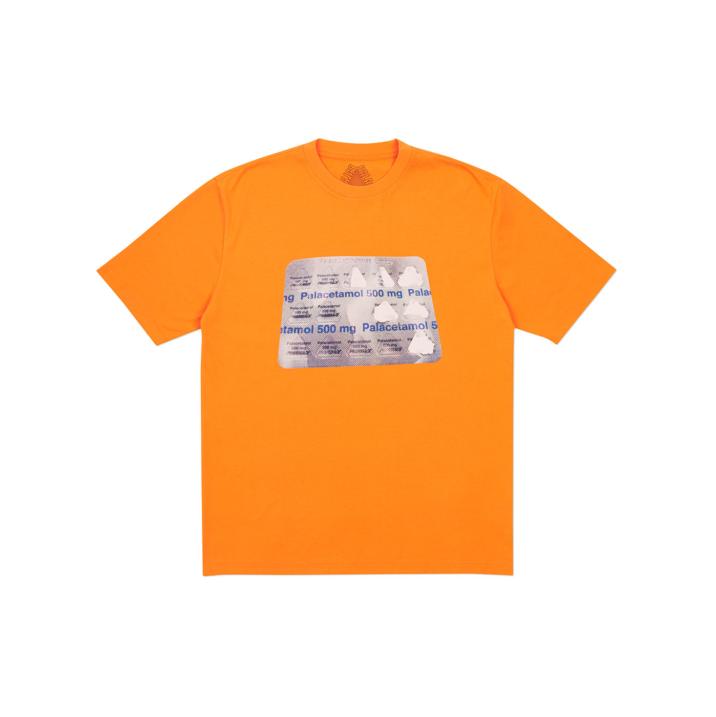 PALACETAMOL T-SHIRT ORANGE one color