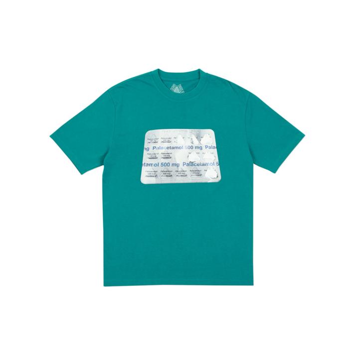 PALACETAMOL T-SHIRT SEA GREEN one color