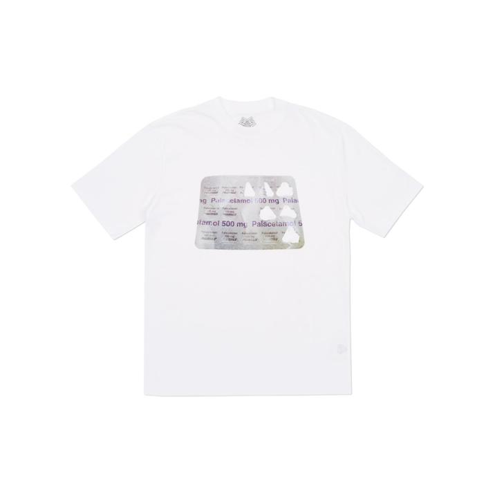 PALACETAMOL T-SHIRT WHITE one color