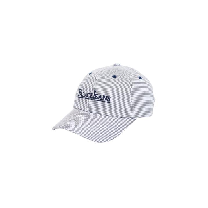 PJ'S 6-PANEL NAVY / WHITE STRIPES one color