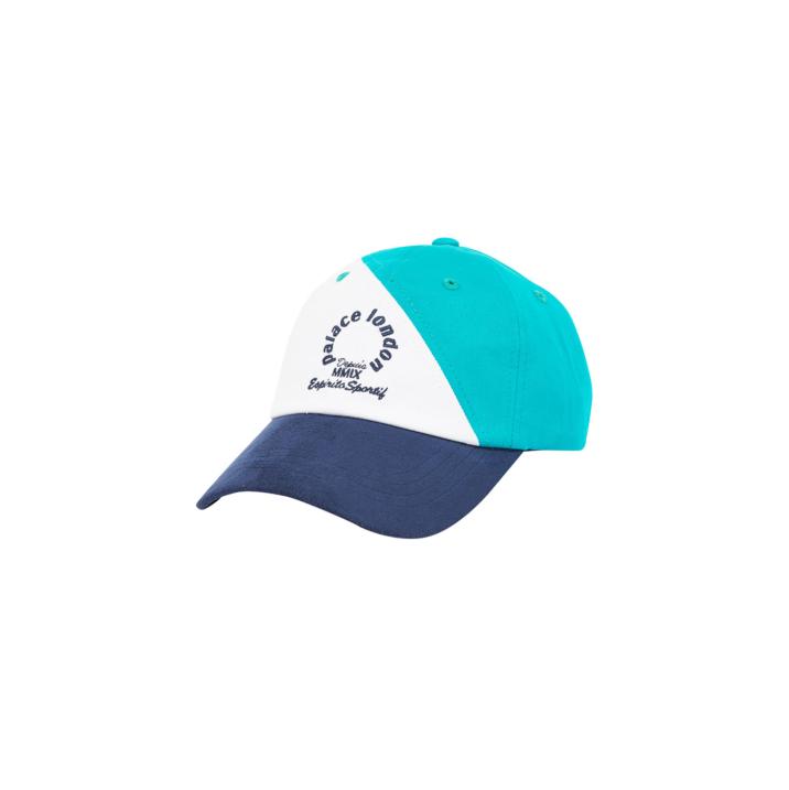 ESPIRITO 6-PANEL BLUE/WHITE one color