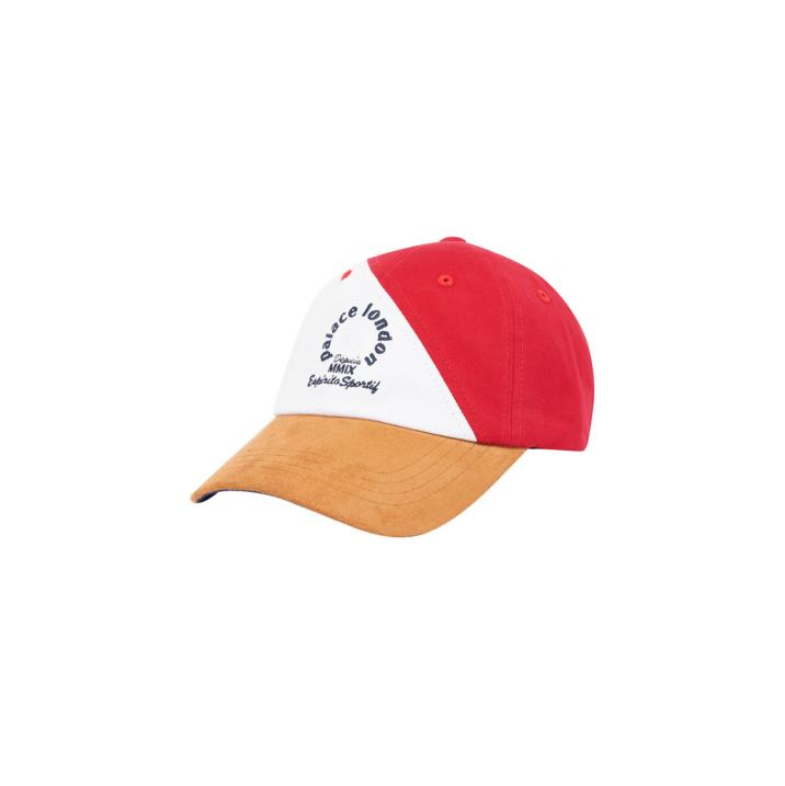 ESPIRITO 6-PANEL RED / WHITE one color