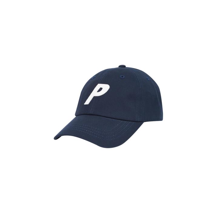 P 6-PANEL NAVY one color