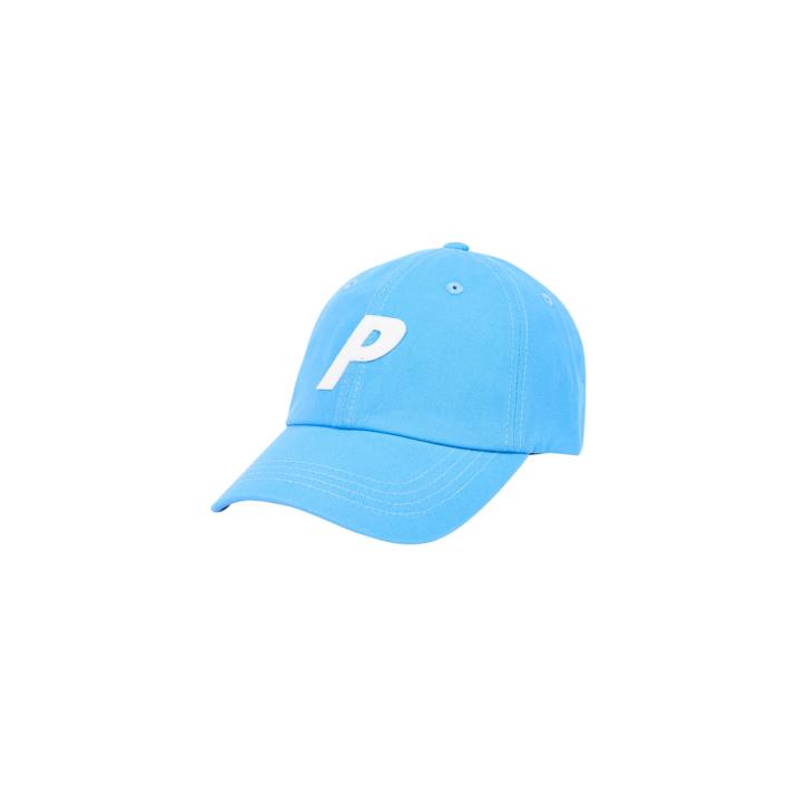 P 6-PANEL BLUE one color